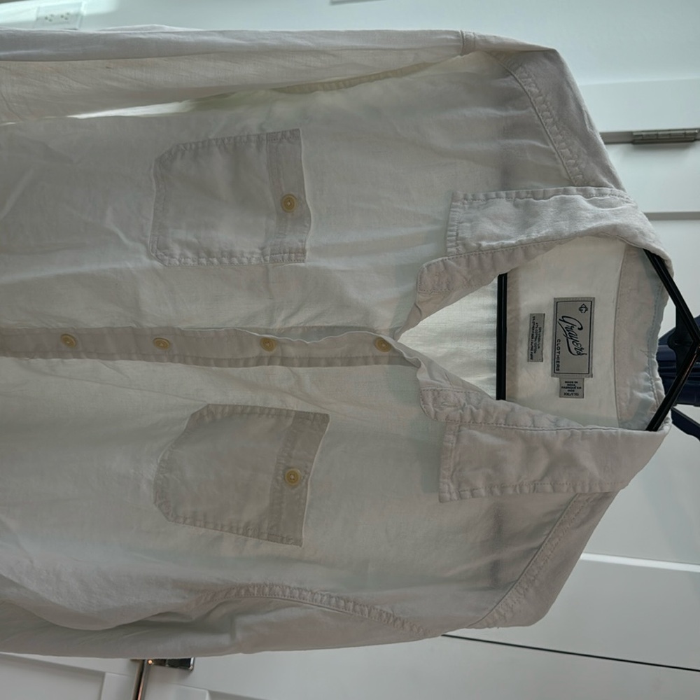 Grayer’s XXL - Long Sleeve White Shirt